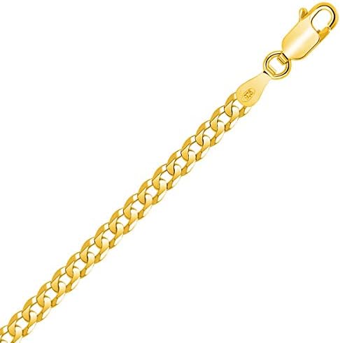 Vue 2 de Bracelet Argent Plaque Or