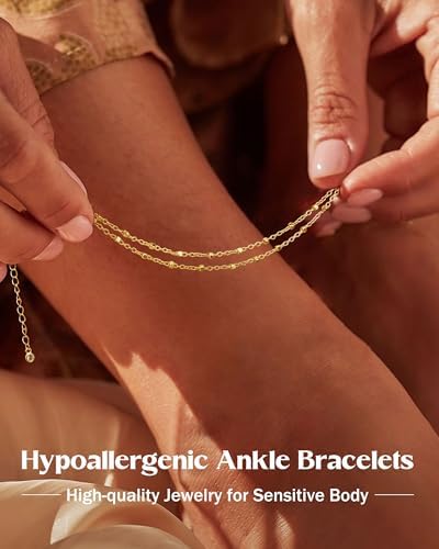 Vue 4 de Bracelets De Cheville Pour