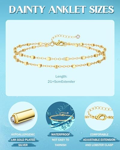 Vue 5 de Bracelets De Cheville Pour