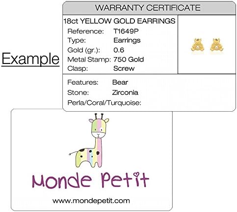 Vue 4 de Bracelet Enfant Or Jaune