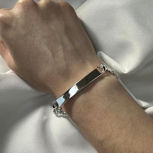 Vue 5 de Bracelet Identite Homme Lourd