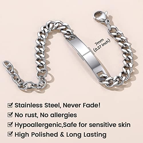 Vue 4 de Bracelet Ouvert En Acier