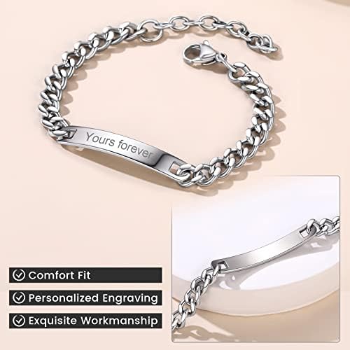 Vue 5 de Bracelet Ouvert En Acier