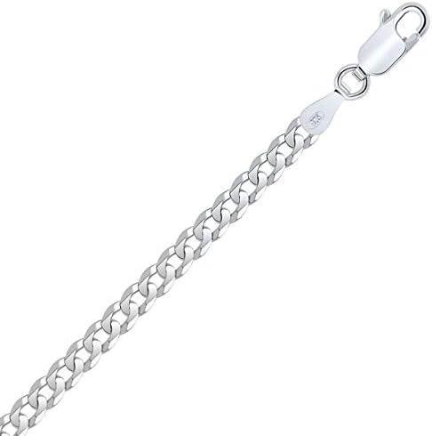 Vue 2 de Bracelet Argent Rhodie Maille