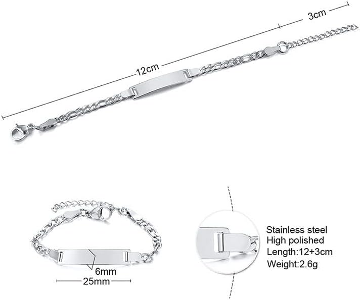 Vue 5 de Bracelet Personnalises Prenom Fille