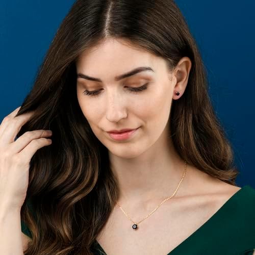 Vue 4 de Clous d'Oreilles En Solitaire