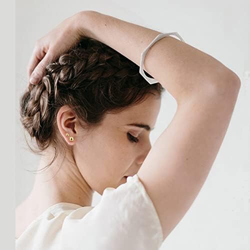 Vue 5 de Pcs Clous Boucle d'Oreilles