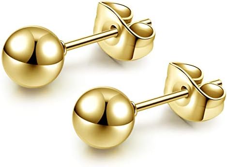 Vue 7 de Pcs Clous Boucle d'Oreilles