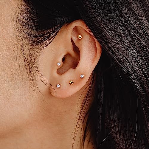 Vue 2 de Paires Mini Clous