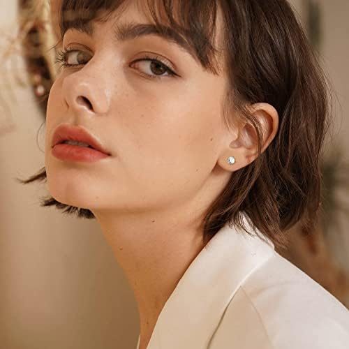 Vue 3 de Cz Boucles d'Oreilles Argent