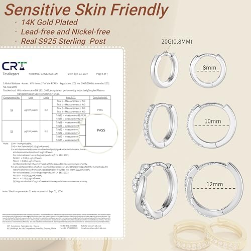 Vue 7 de Lot De Paires Boucles