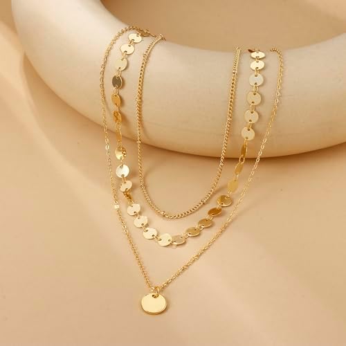 Vue 5 de Lot Colliers Or Pour