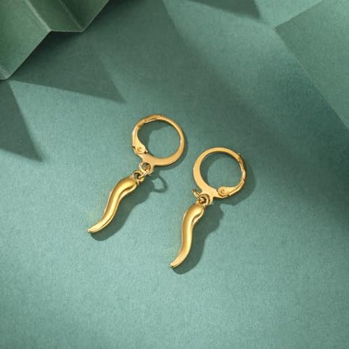 Vue 4 de Boucles d'Oreilles Pendantes En