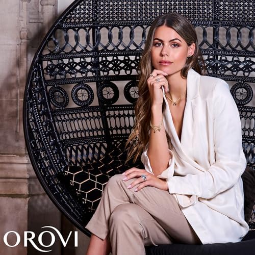 Vue 5 de Collier Femme Or Jauneblanc