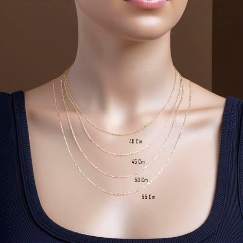 Vue 2 de Chaine Collier Femme Maille