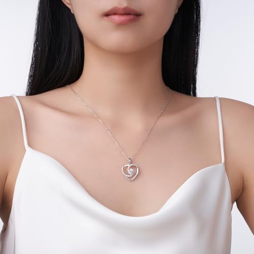 Vue 2 de Collier Femme En Cur