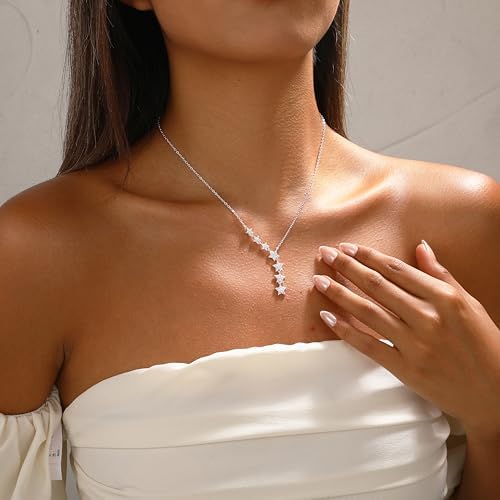 Vue 2 de Collier Detoiles Pour Femmescollier