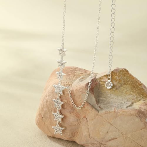Vue 6 de Collier Detoiles Pour Femmescollier