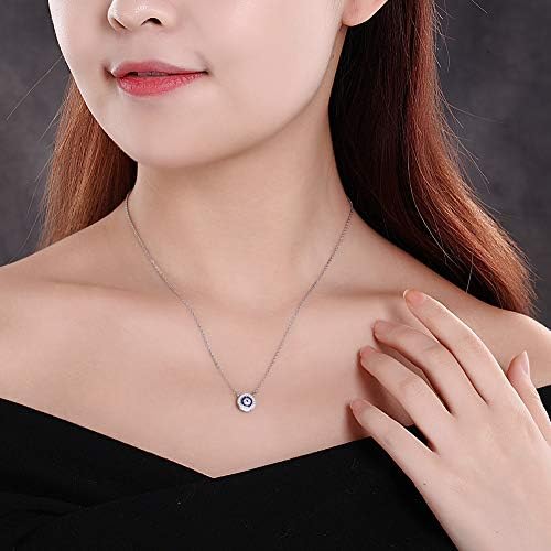 Vue 2 de Collier Avec Pendentif Rond