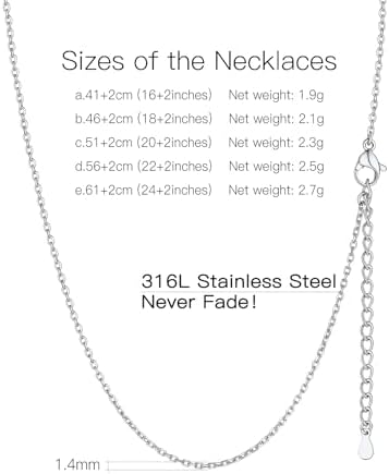 Vue 5 de Largeur Mmmm Chaine Collier