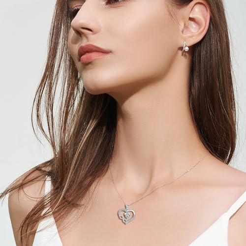 Vue 4 de Collier Femme Collier Infini