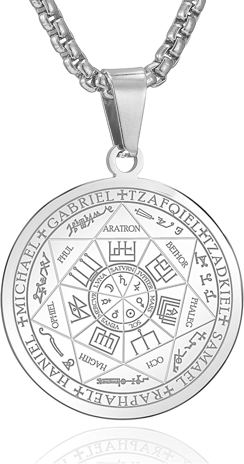 Collier Talisman De Medaille