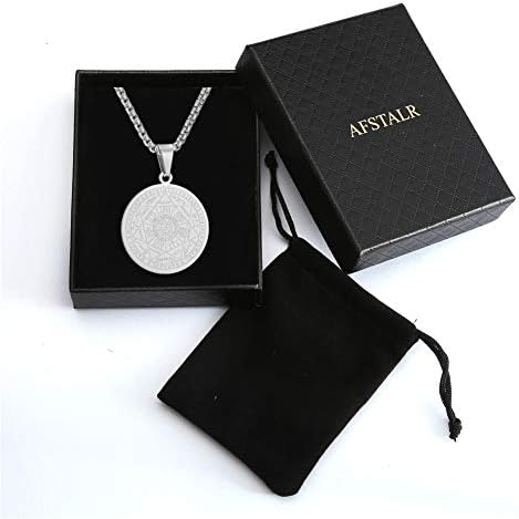 Vue 7 de Collier Talisman De Medaille