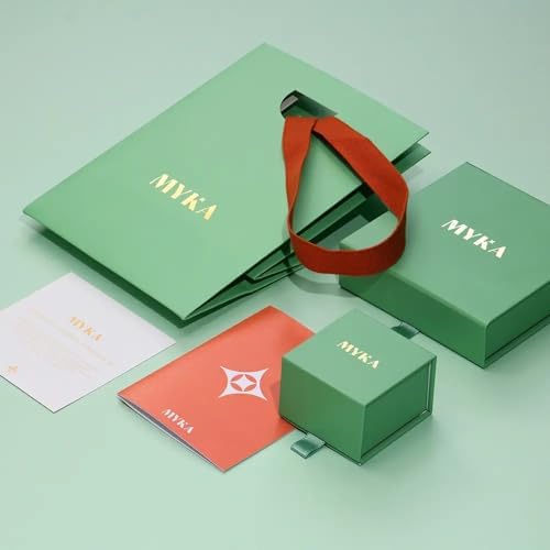 Vue 6 de Myka Collier Prenom Avec