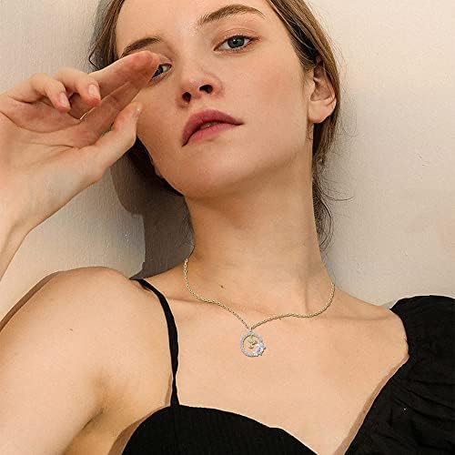 Vue 3 de Collier Pendentif Colibri Plaque