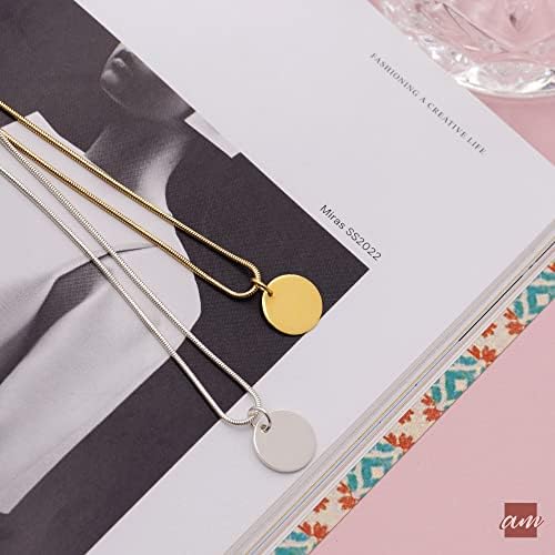 Vue 3 de Pendentif Minimaliste En Argent