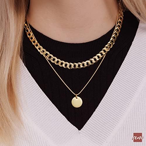 Vue 4 de Pendentif Minimaliste En Argent