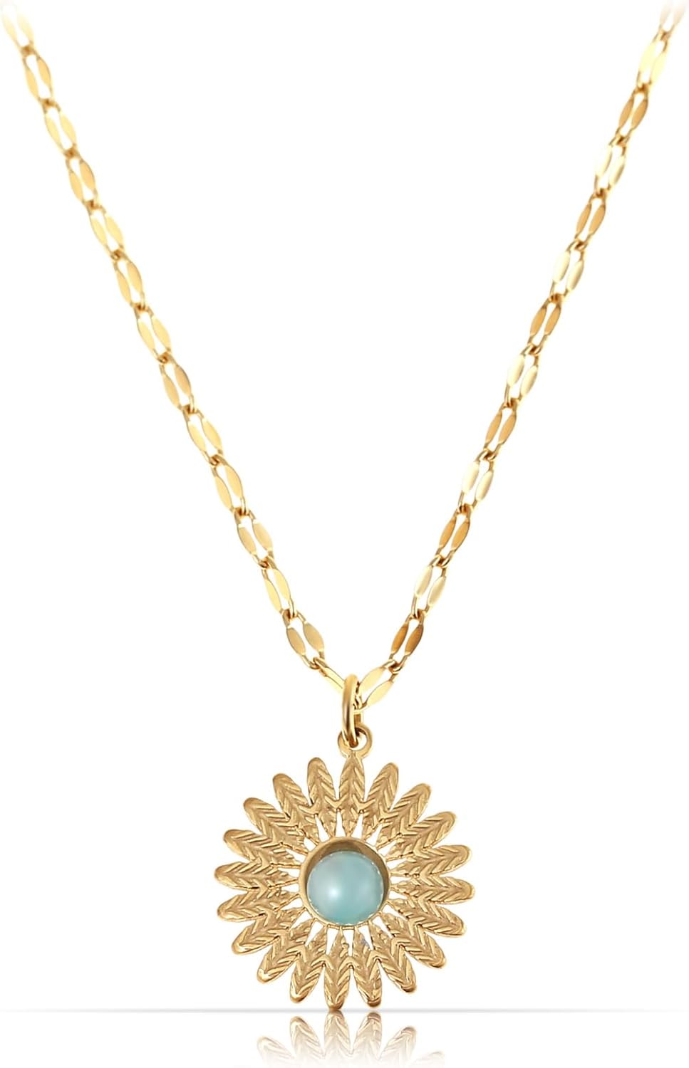 Collier Tournesol Pour Femme