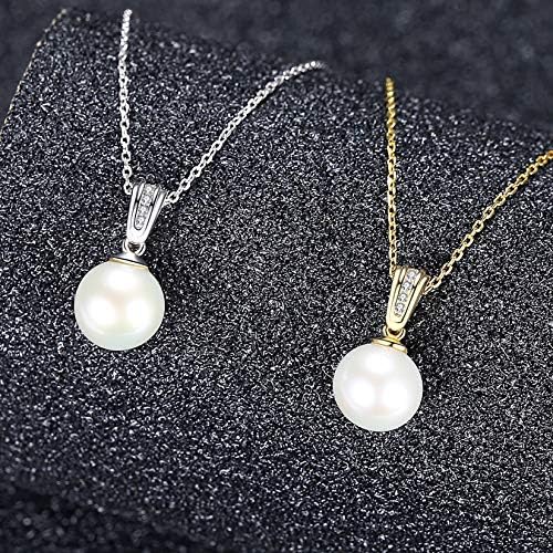 Vue 3 de Collier Pendentif Perle De