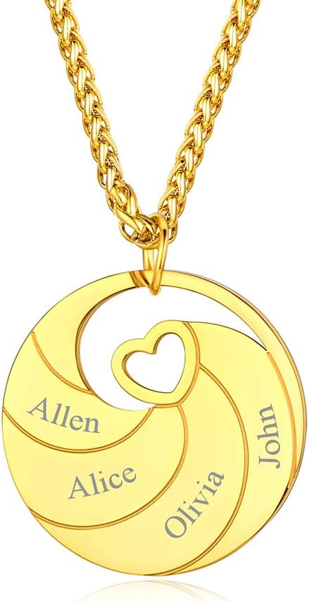 Personnalise Prenoms Collier Femme