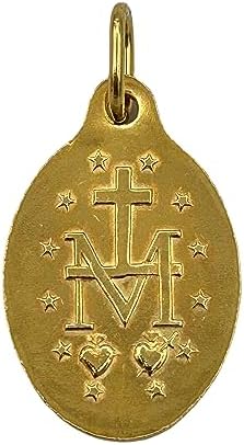 Vue 2 de Medaille Vierge Miraculeuse Made