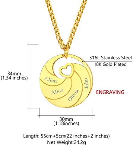 Vue 6 de Personnalise Prenoms Collier Femme