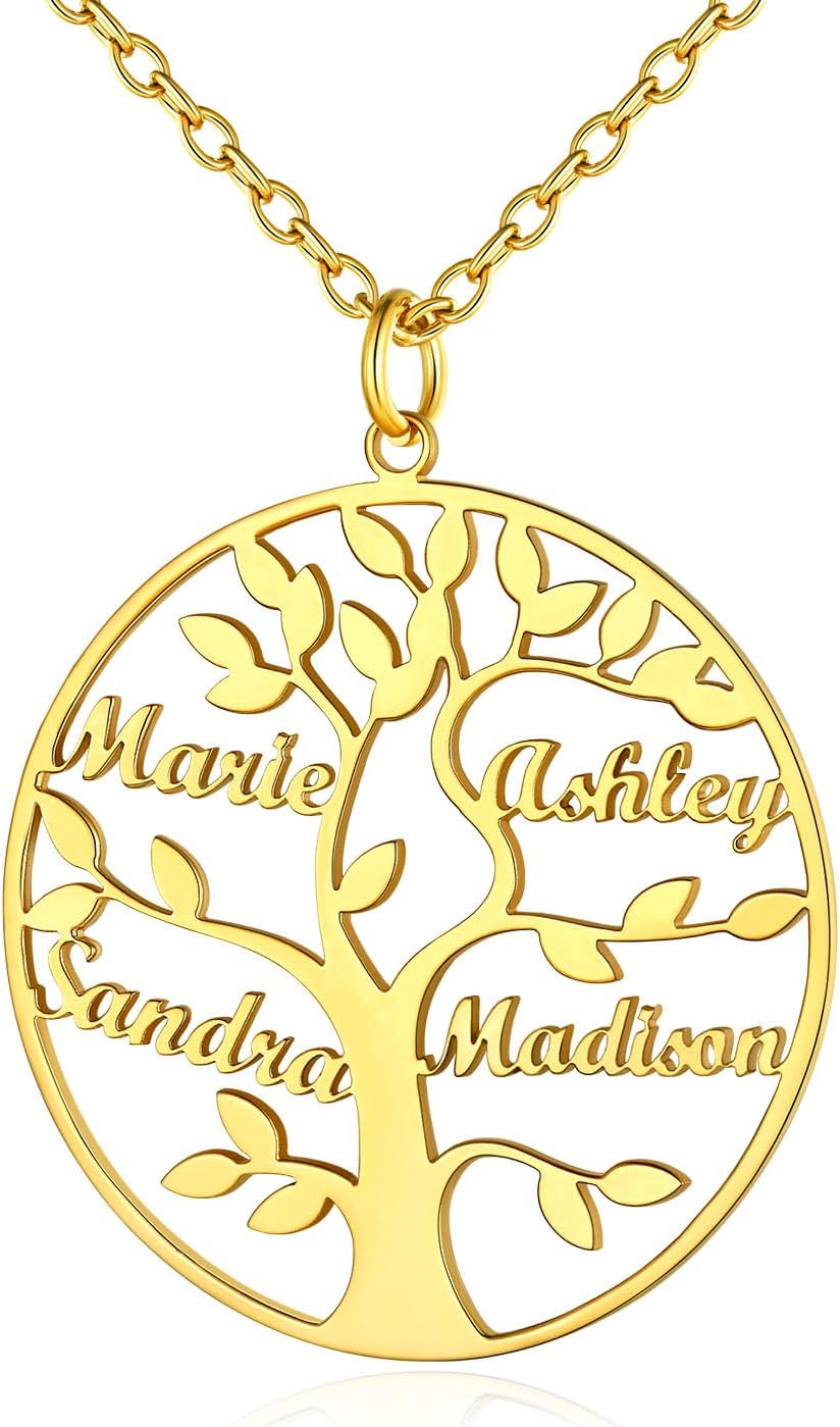 Prenoms Personnalisable Collier Femme