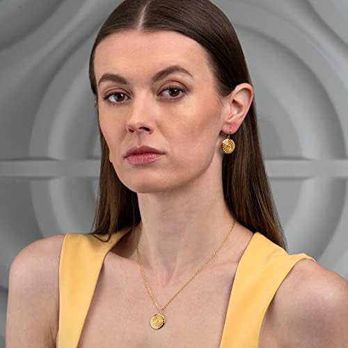 Vue 3 de Collier Mandala Disque