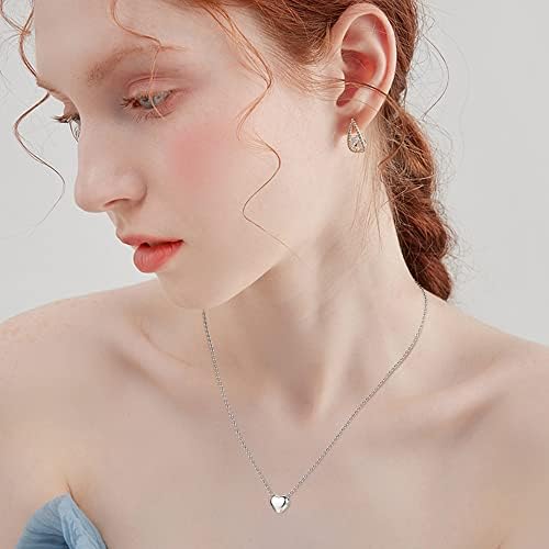Vue 6 de Collier Coeur En Argent