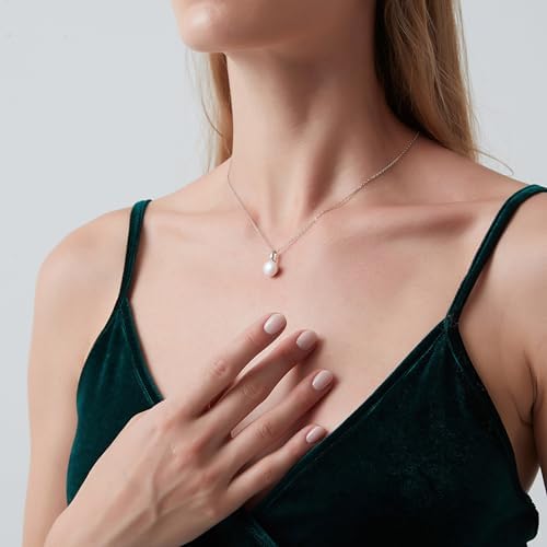 Vue 2 de Collier Perle Deau Douce