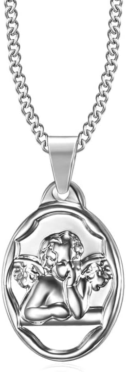 Pendentif Medaille Ange Gardien