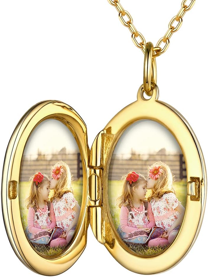 Collier Medaillon Femme En