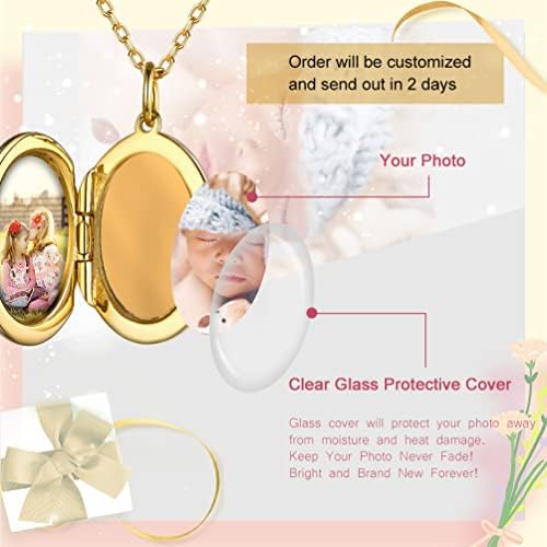 Vue 4 de Collier Medaillon Femme En