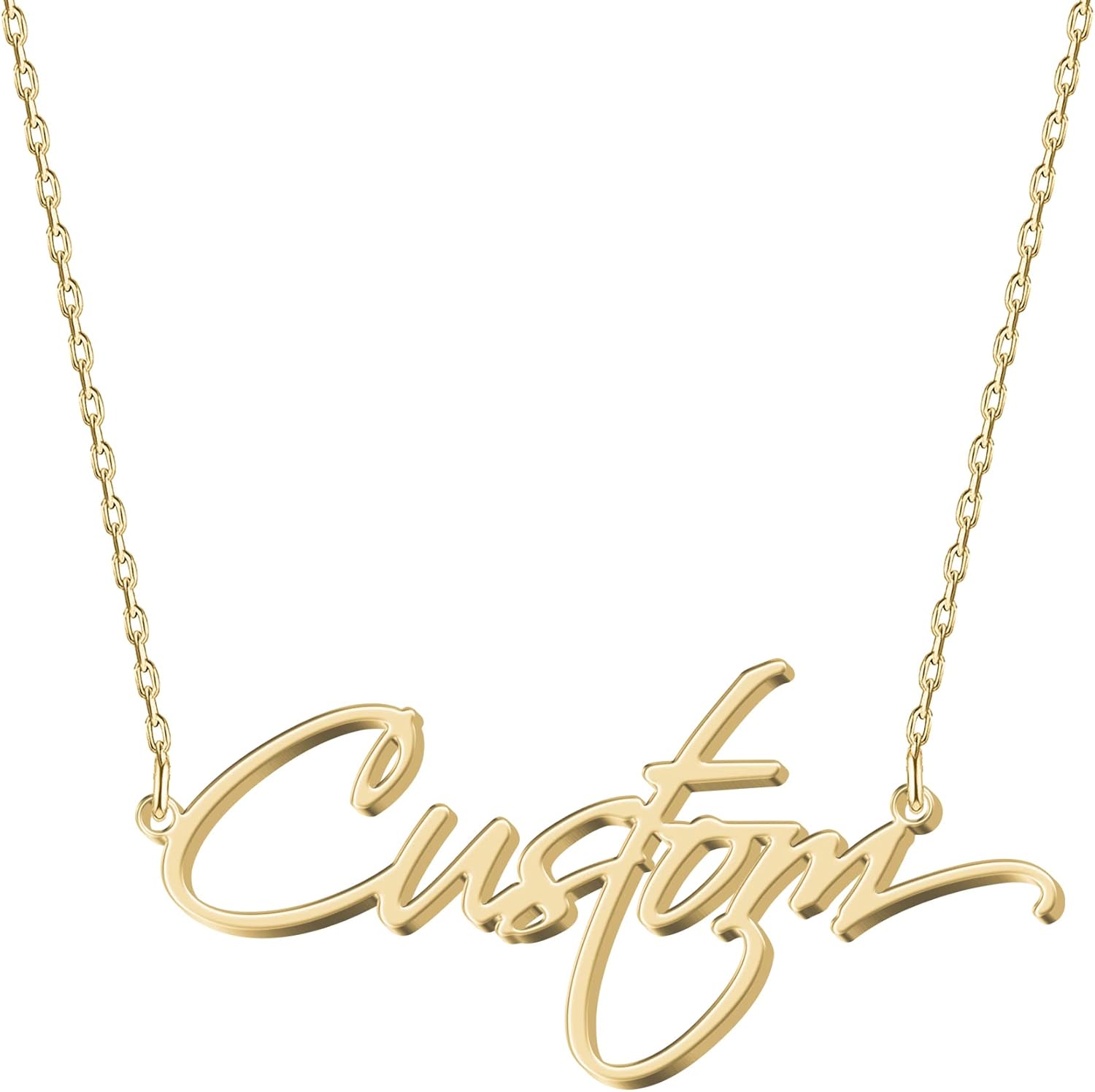 Collier Prenom Personnalise Exquis