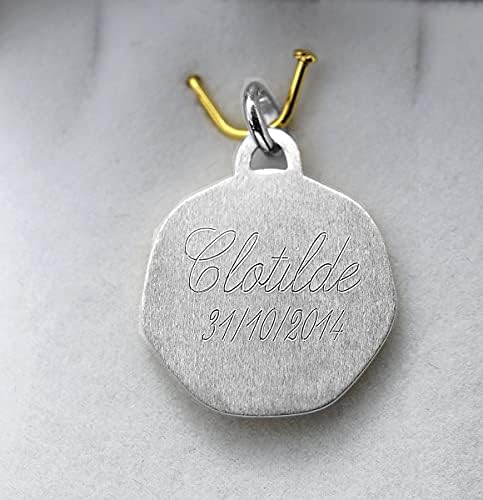 Vue 5 de Medaille Ronde Ange Et