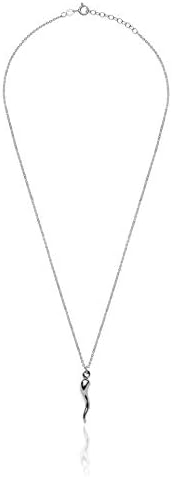 Vue 2 de Collier Corne Italienne En