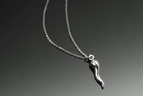 Vue 4 de Collier Corne Italienne En