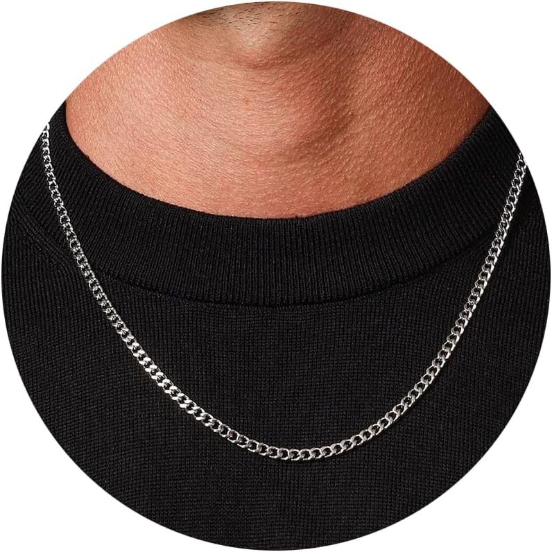 Collier Homme Chaine Argent