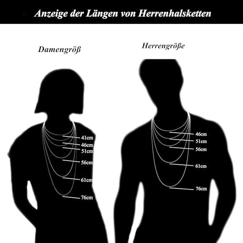 Vue 7 de Collier Homme Chaine Argent