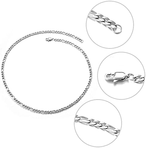 Vue 5 de Chaine Figaro Homme Collier